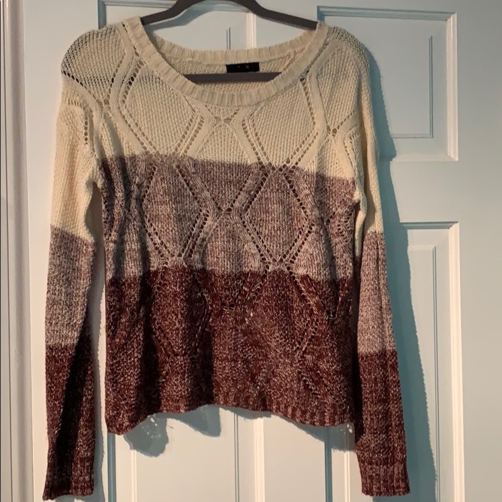 Beautiful knitted sweater